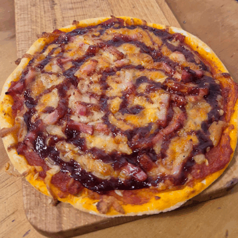 MINI PIZZA ATÚN Y QUESO