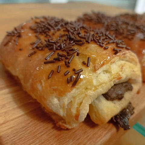 NAPOLITANAS DE CHOCOLATE